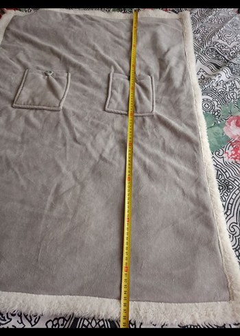 Gri Çocuk Battaniyesi Yumuşak Kumaş - Görsel 4