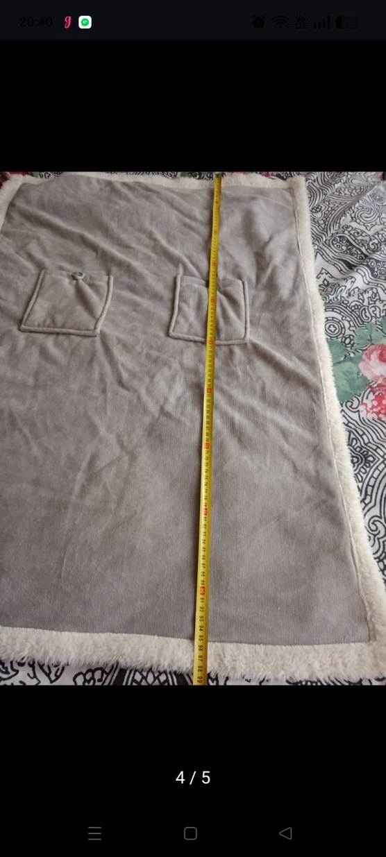 Gri Çocuk Battaniyesi Yumuşak Kumaş - Görsel 4