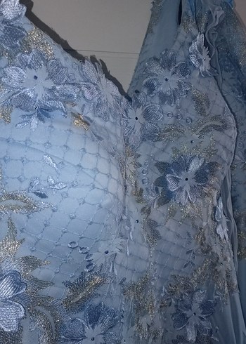 Büyük beden nişanlık abiye - Görsel 10