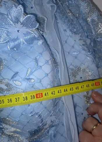 Büyük beden nişanlık abiye - Görsel 9