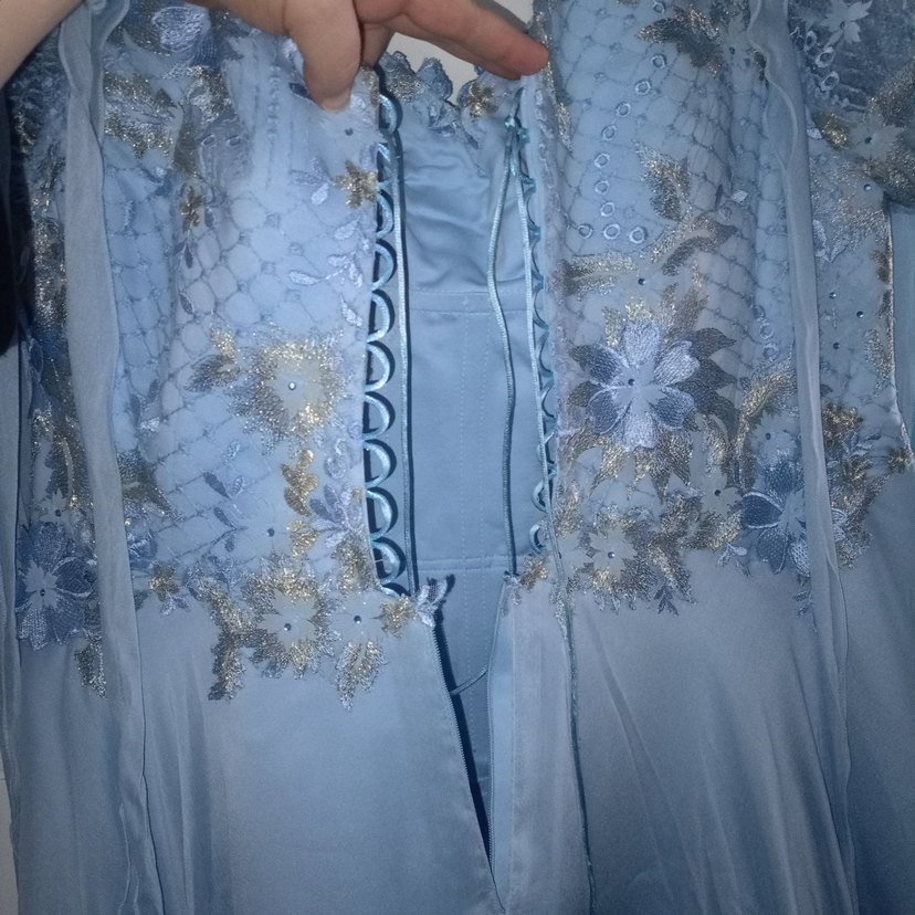 Büyük beden nişanlık abiye - Görsel 5