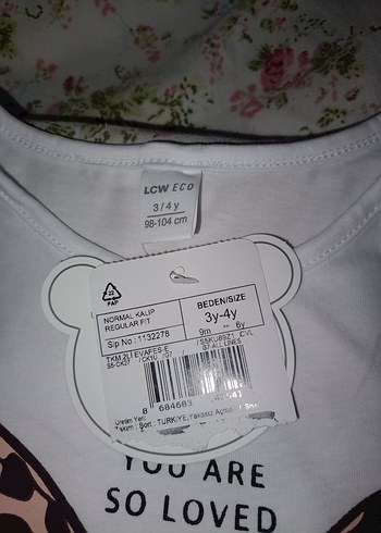 Kelebek Baskılı Kız Bebek Kısa Kollu Takım - Görsel 5