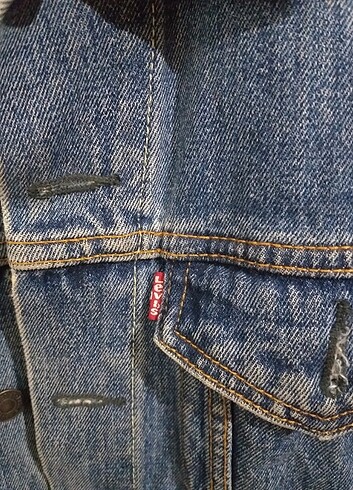 s Beden mavi Renk Levis Kot Ceket