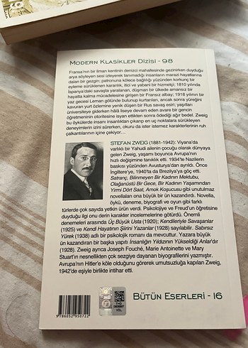  Beden Ay Işığı Sokağı - Stefan Zweig