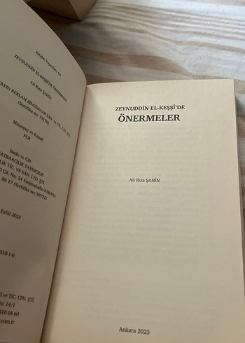 Zeynuddin El-Kessi'de Önermeler - Ali Rıza Şahin - Görsel 2