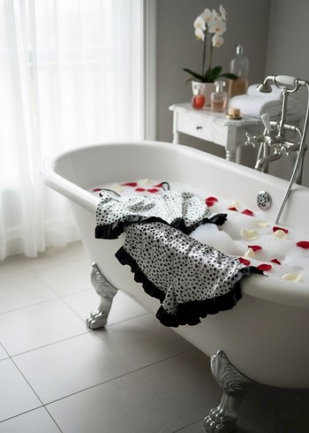 Gri Zebra Desenli Askılı Mini Pijama Takımı - Görsel 4