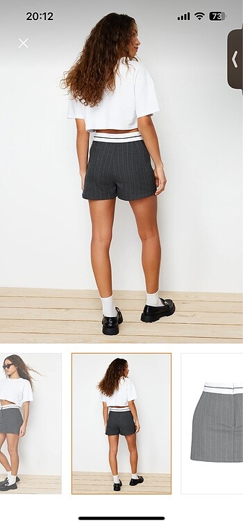 Trendyol & Milla milla mini sort etek