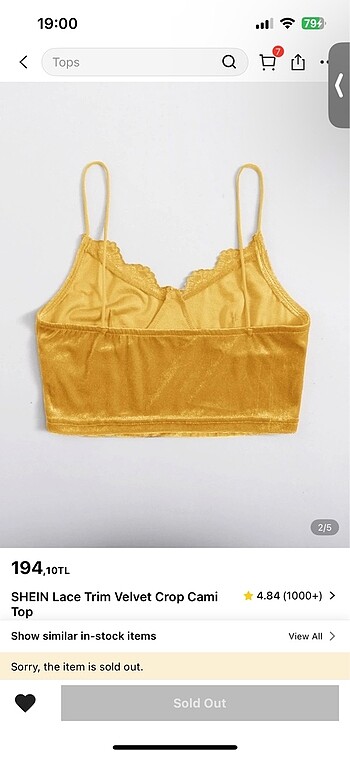 Sheinside sari crop bustiyer