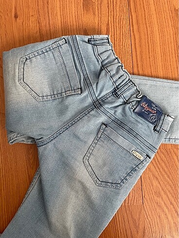 8 Yaş Beden mavi Renk Kız çocuk jean