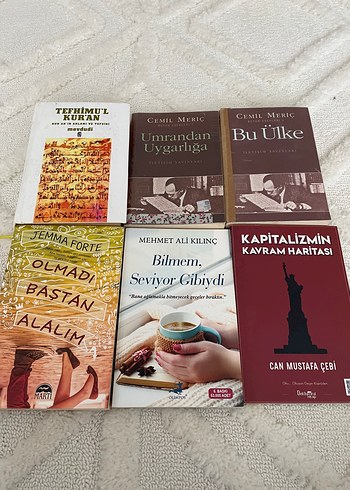 6 Kitap Seti: Edebiyat ve Sosyal Bilimler