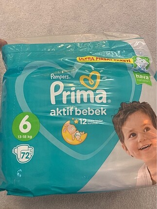 Açılmamış paket bebek bezi