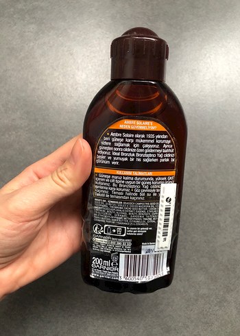 Garnier Ambre Solaire İdeal Bronzluk Yağı - Görsel 2