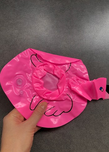 Çocuklar için Pembe Flamingo Bardak Tutucu - Görsel 4