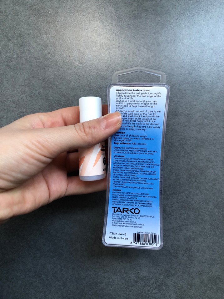 Tırnak yapıştırıcısı - Görsel 2