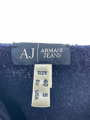 40 Beden lacivert Renk Armani Jeans Kazak / Triko %70 İndirimli.