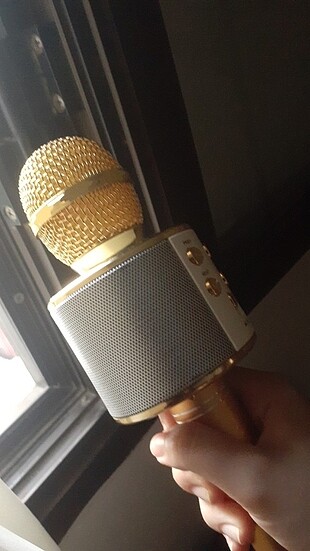  Beden altın Renk mikrofon