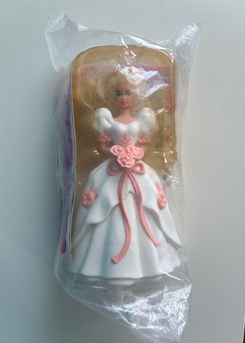 1992 McDonalds Romantic Bride Barbie Bebek Sıfır Paketinde