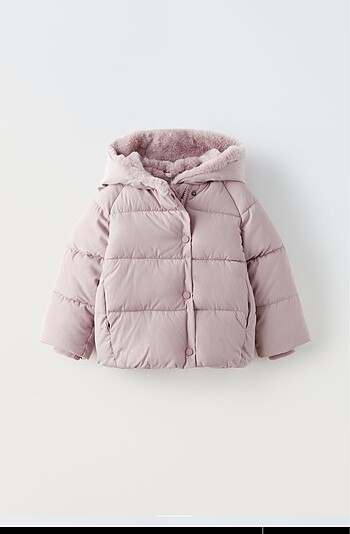 Zara kız çocuk mont