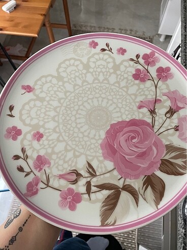 Kütahya porselen servis tabağı büyük
