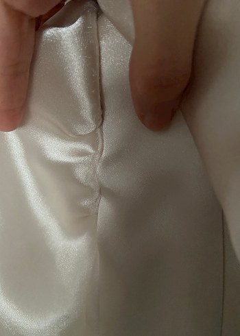 Klasik Bej Kız Çocuk abiye gelinlik - Görsel 7