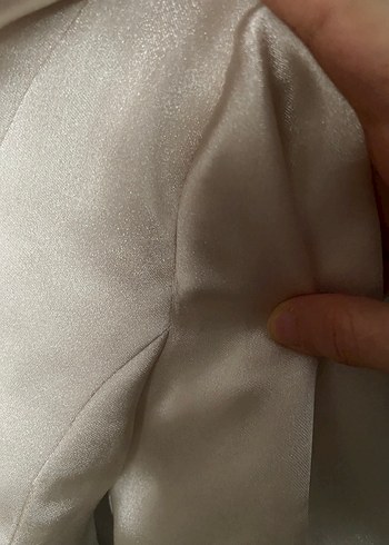 Klasik Bej Kız Çocuk abiye gelinlik - Görsel 6