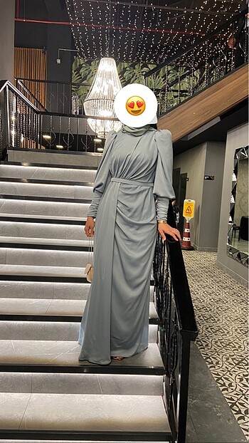 Duman tesettür abiye - Görsel 2