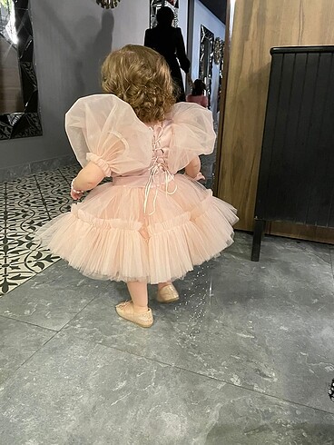 Bebek kostüm abiye elbise - Görsel 4