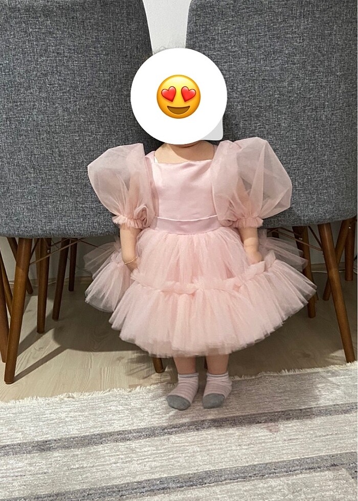 Bebek kostüm abiye elbise - Görsel 5