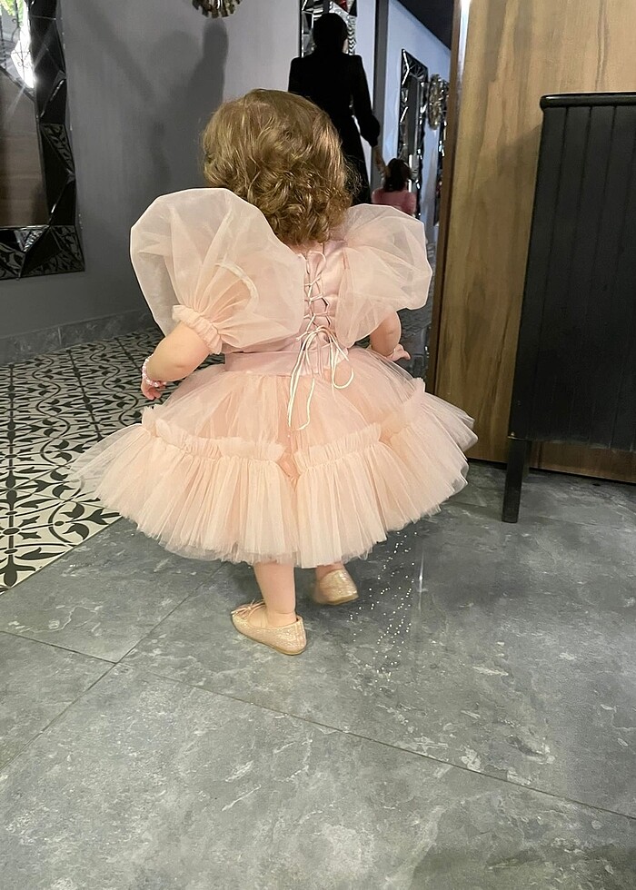 Bebek kostüm abiye elbise - Görsel 4