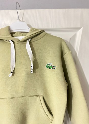 Erkek Çocuk Pastel Yeşil Kapüşonlu Eşofman Takımı - Görsel 2