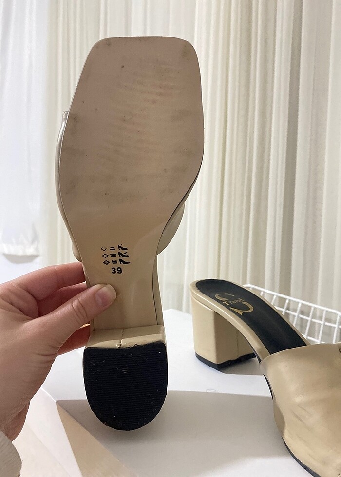 KADIN TOPUKLU AYAKKABI - Görsel 4