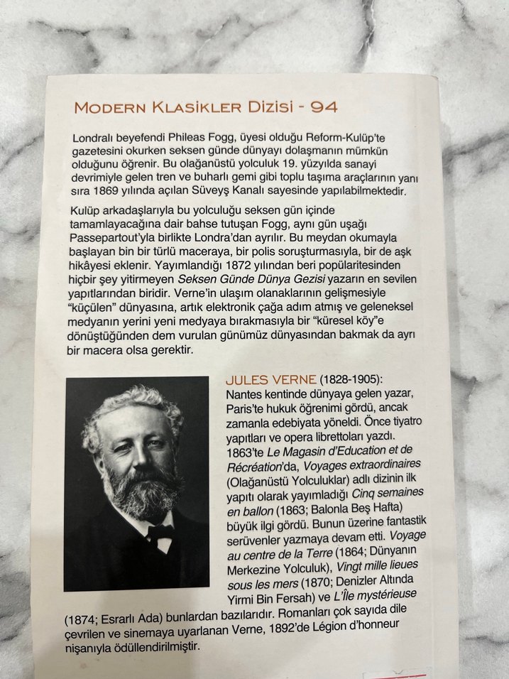Seksen Günde Dünya Gezisi - Jules Verne - Görsel 2