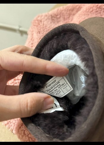 41 Beden kahverengi Renk ugg model hakiki deri bot