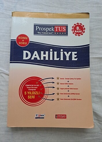 PROSPEKTUS 5 YILDIZLI SERİ DAHİLİYE 8. BASKI