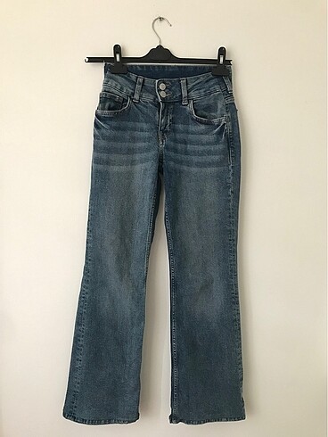 HM düşük bel flare jeans