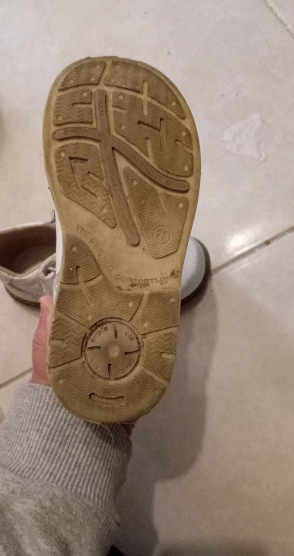 Kız Çocuk Beyaz Tokalı Babet - Görsel 4