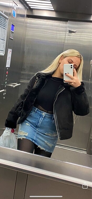 Biker ceket