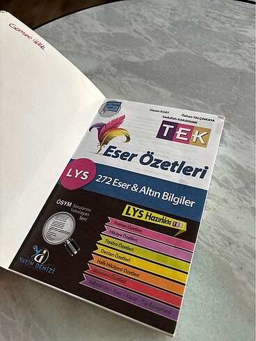  Lys Eser Özetleri