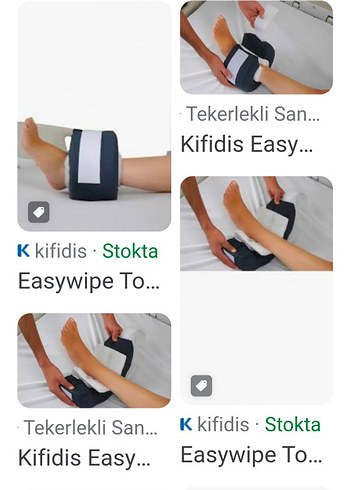 Gri Topuk Koruyucu %100 Pamuk Kılıf - Görsel 4