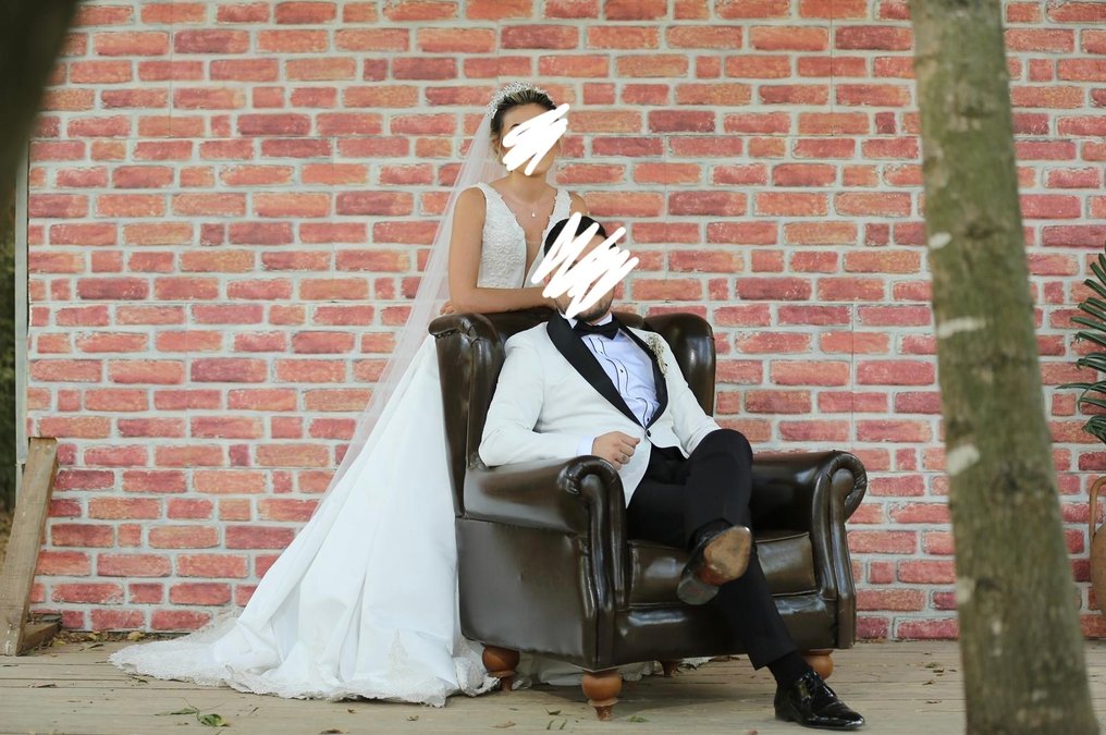 Beyaz A Kesim Gelinlik - Görsel 2