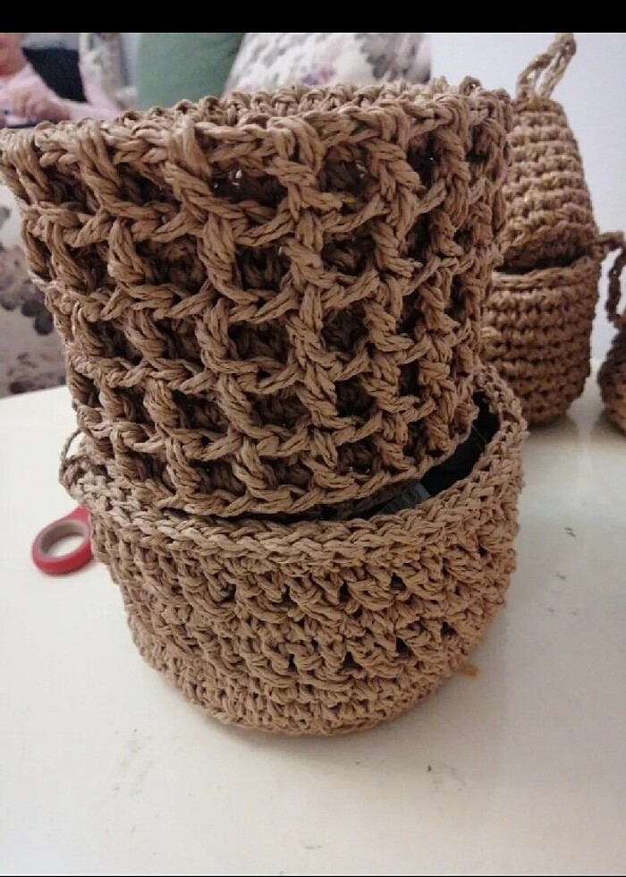 Kagıt ip sepet - Görsel 3