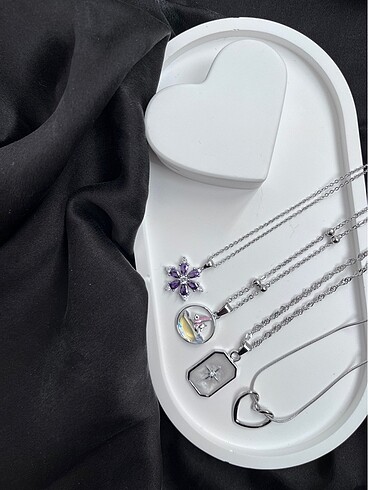 Çelik Silver Kolye Çeşitleri