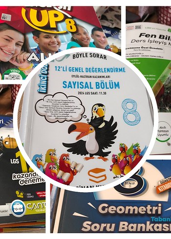Sayısal Bölüm 8. Sınıf LGS Genel Değerlendirme Kitabı