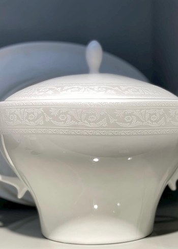 Jumbo Beyaz Yemek Takımı Seti - Görsel 7