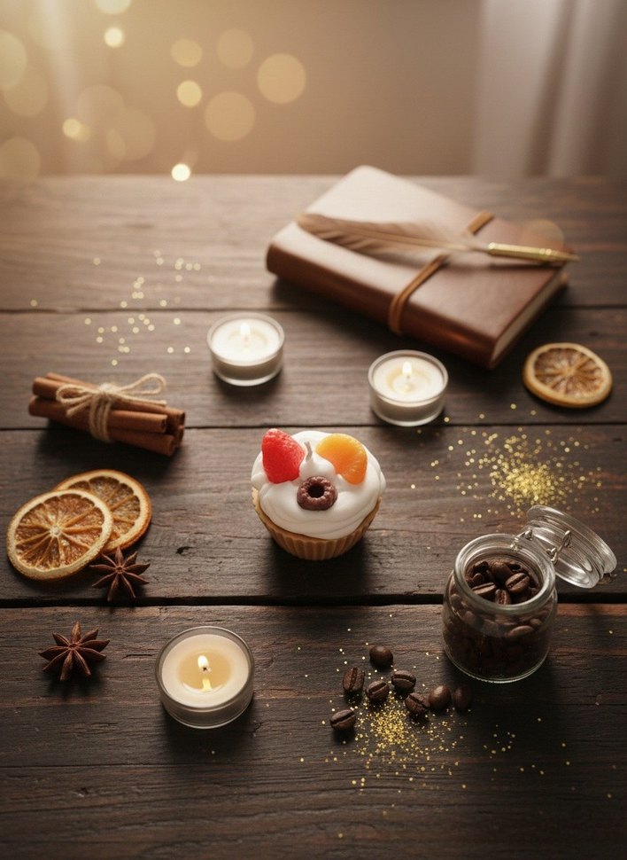 Meyveli Cupcake Mum - Görsel 2