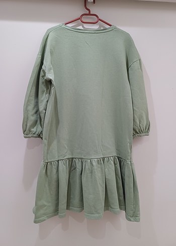 Yeşil Midi Elbise - Görsel 4