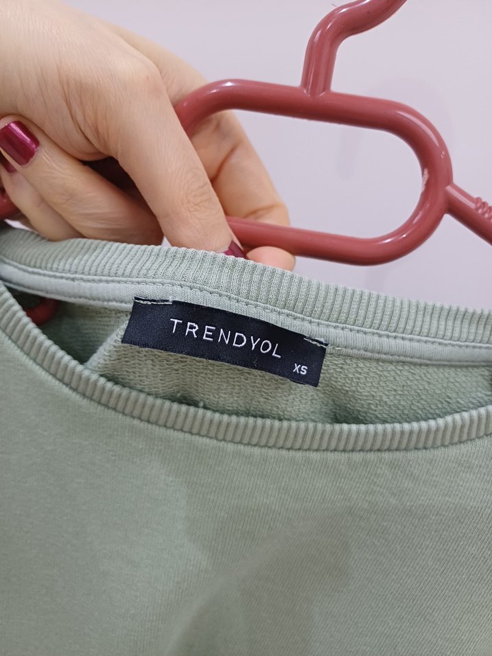 Yeşil Midi Elbise - Görsel 5