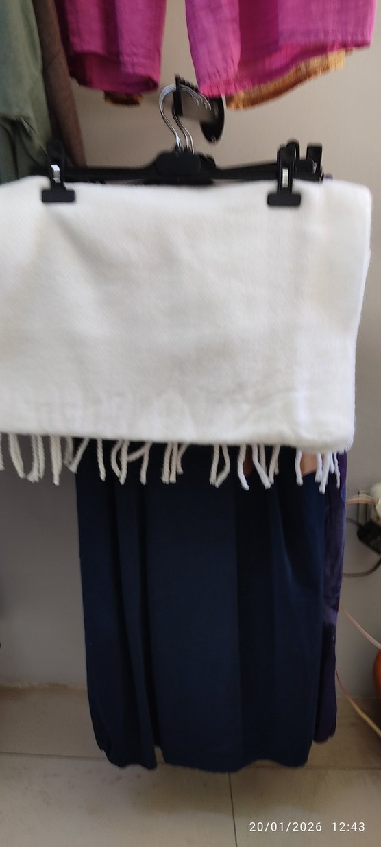 Püsküllü Pembe Bohem Kadın Atkı - Görsel 4