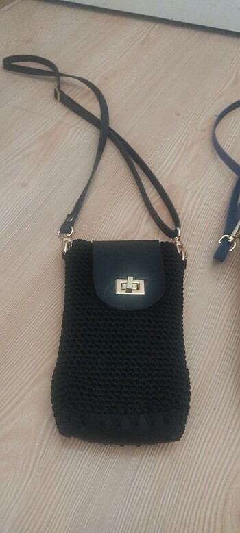 Diğer Çapraz çanta, telefon çantası, el örgüsü