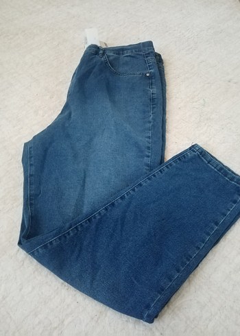 Kadın Mavi Denim Regular Fit Jean - Görsel 3